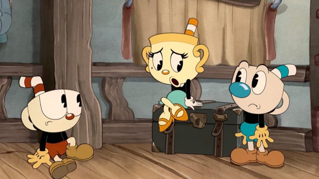 Imagem da animação de Cuphead, uma das séries de jogos mais populares da atualidade.