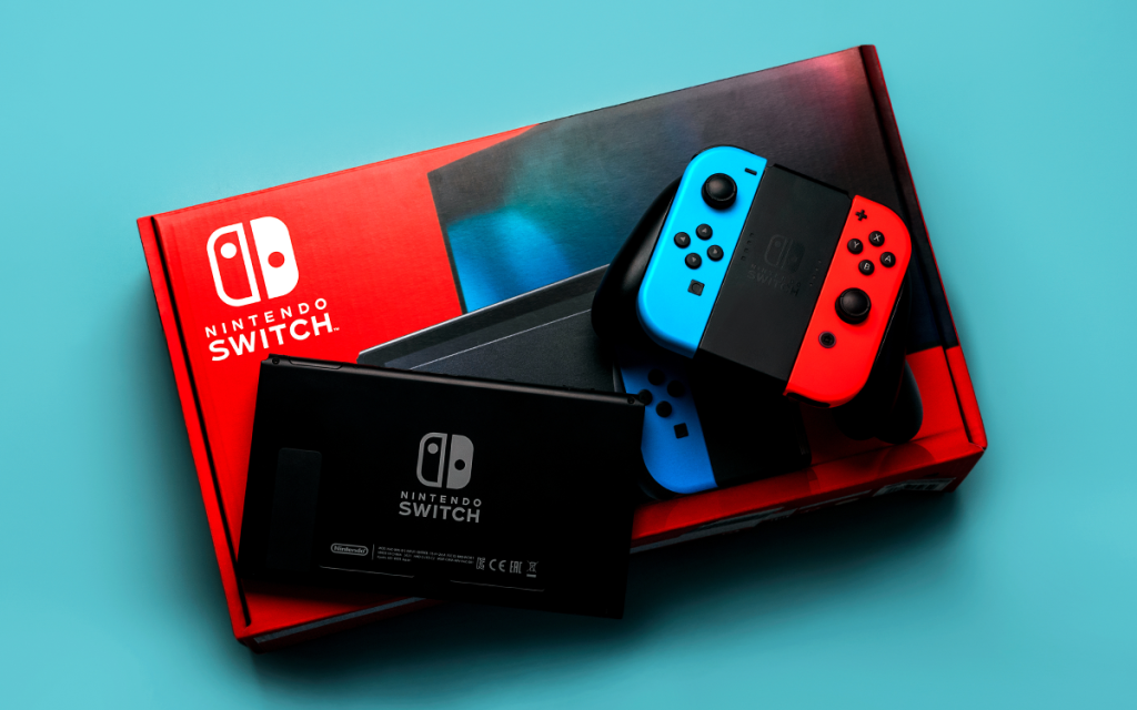 console portátil nintendo switch